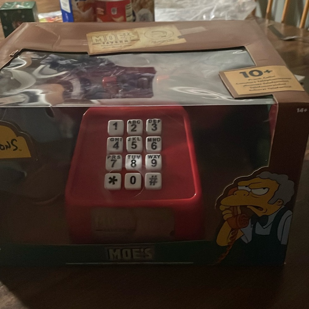 The Simpson talking phone